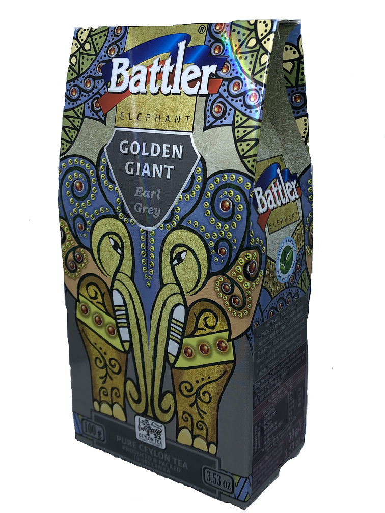 Herbata Battler GOLDEN GIANT CARTON Ceylon Black Tea Earl Grey 100g