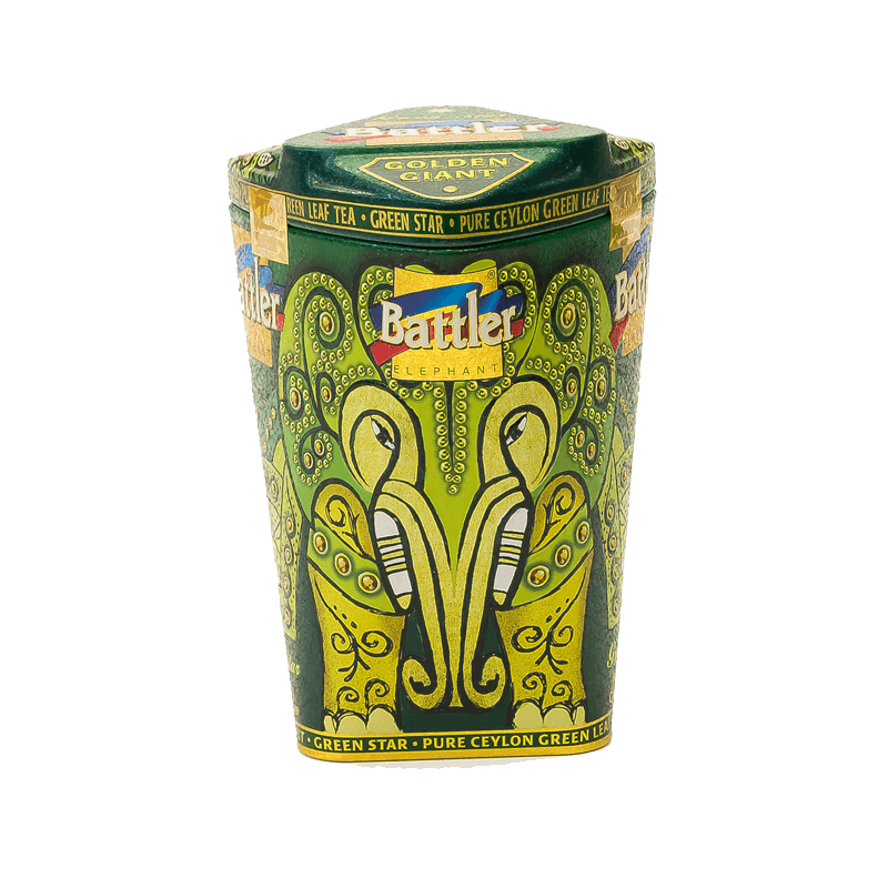 Herbata Battler T/C GIANT- GREEN STAR- zielona herbata liściasta 100g (puszka)