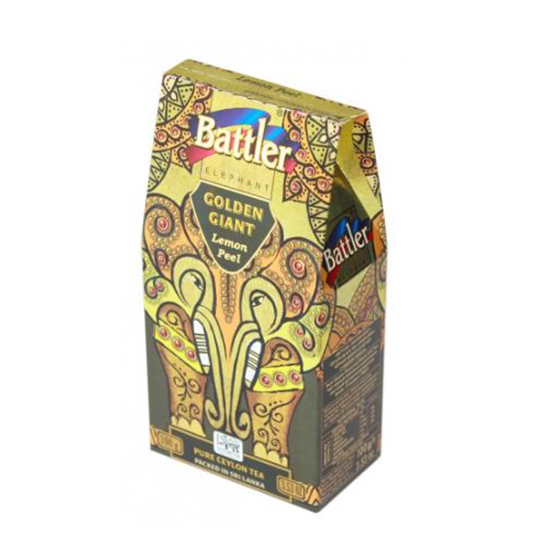 Battler - GOLDEN GIANT CARTON - Ceylon Black Tea - Lemon Peel 100g