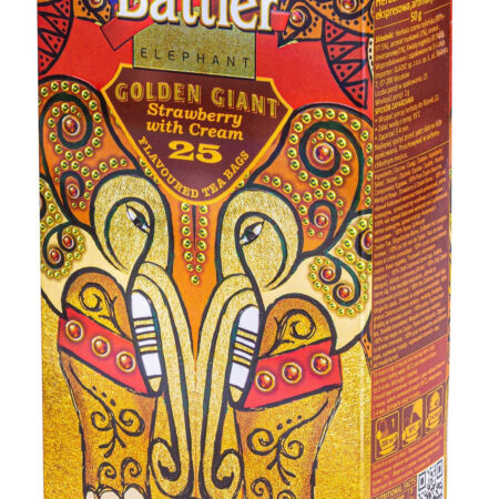 Battler - Golden Giant 25 Tea Bags - STRAWBERRY WITH CREAM