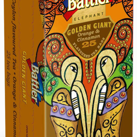 Battler - Golden Giant 25 Tea Bags - ORANGE & CINNAMON