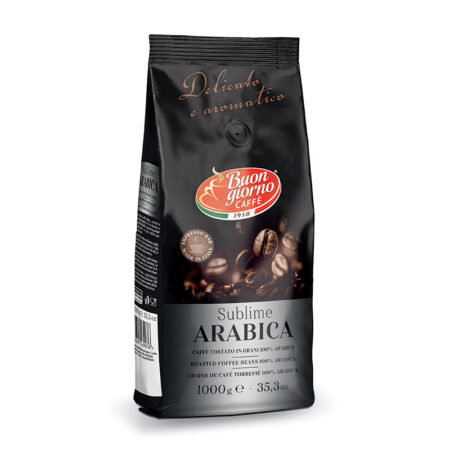 Caffe Buongiorno Sublime 100% ARABICA włoska kawa ziarnista 1kg