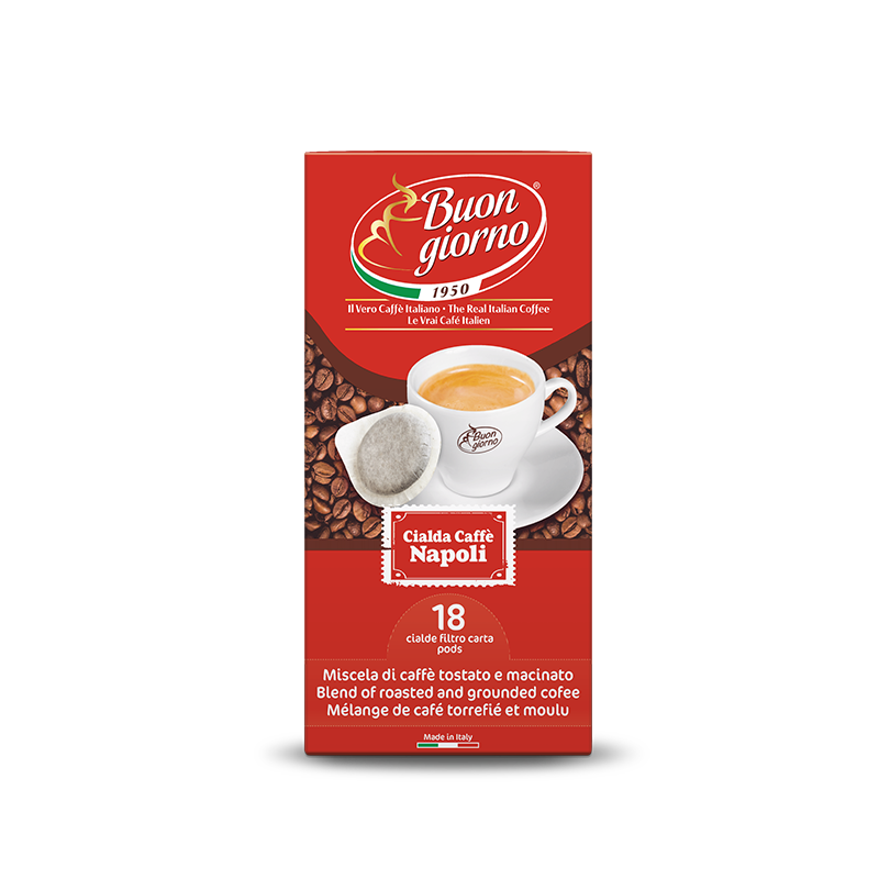 Caffe Buongiorno Sublime ROSSO PODS 18pcs kawa mielona w kapsułach - obrazek 2