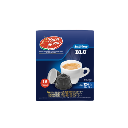 Caffe Buongiorno Sublime BLU for DOLCE GUSTO 16pcs kawa mielona w kapsułkach typ DOLCE GUSTO