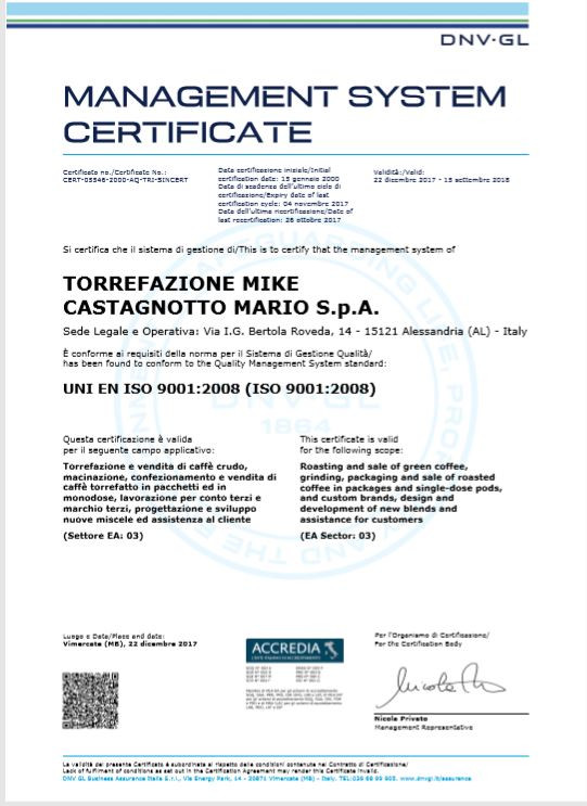 Kawa Mike ORO 31 Beans 0,25kg kawa ziarnista