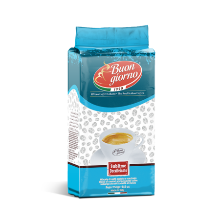 Caffe Buongiorno DECA 250g włoska bezkofeinowa kawa mielona