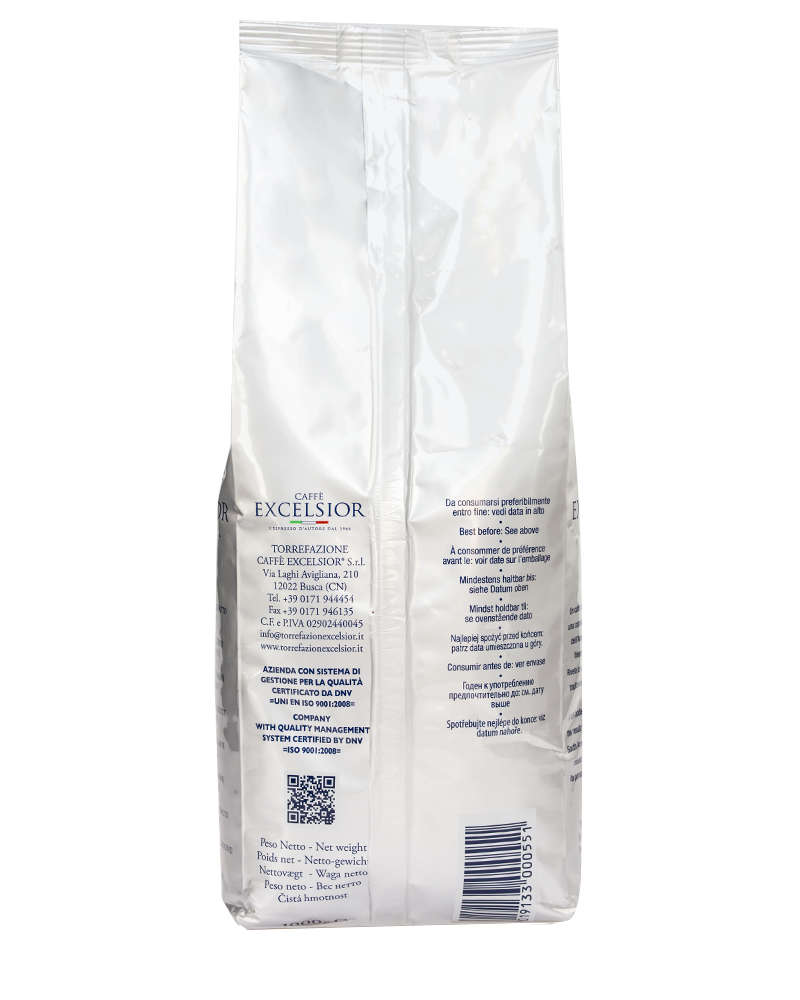 Caffe EXCELSIOR RUBIN 1kg włoska kawa zairnista - obrazek 2