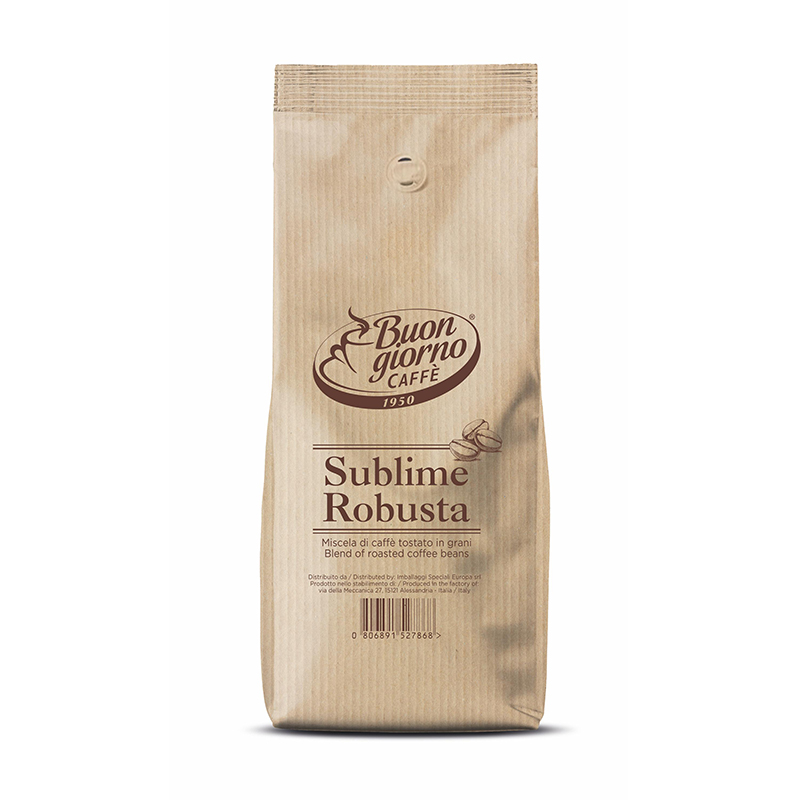 Caffe Buongiorno Sublime 100% ROBUSTA 1kg włoska kawa ziarnista