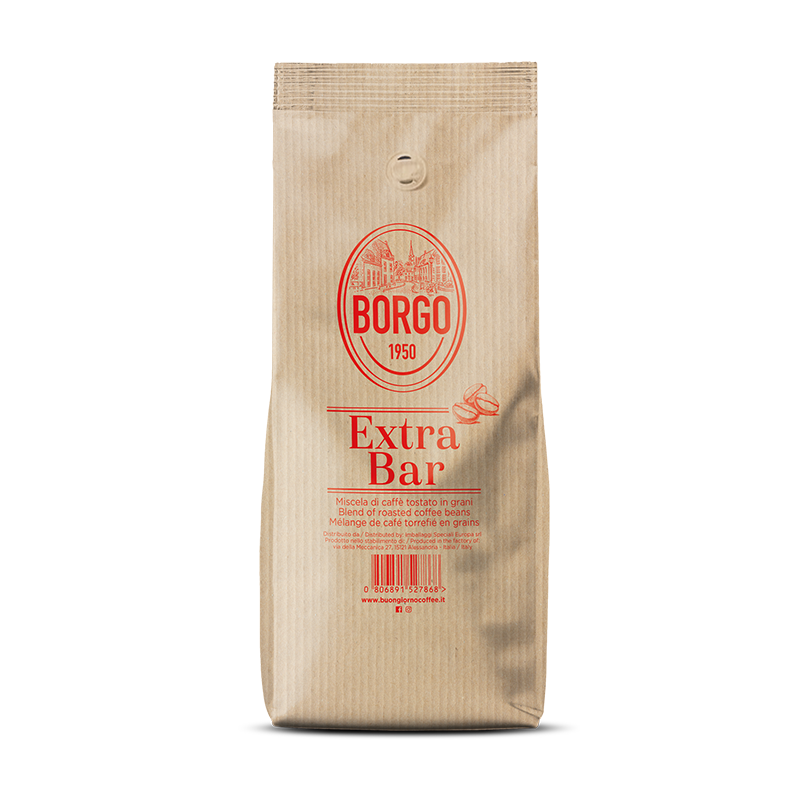 Caffe BORGO Extra Bar 1kg włoska kawa ziarnista - obrazek 2